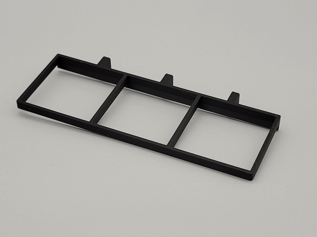 Tamiya cement Holder for IKEA Skådis – Fits 3 Bottles | Tamiya cement Compatible Organizer for Hobby & Miniature Paints