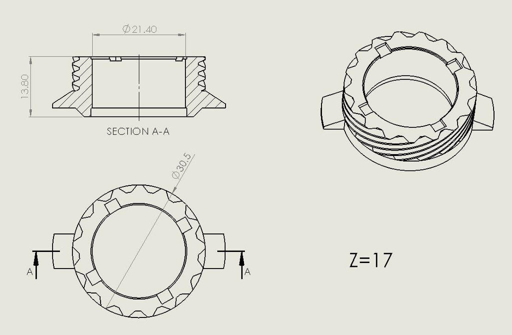 2002 - 2006 suzuki burgman 125 speedometer gear