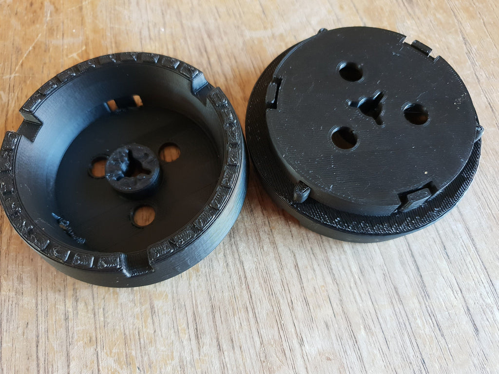 Nab hub adapter for 10.5" pioneer teac tascam akai pp-220a reel to reel machines 1 pair