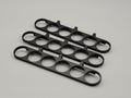 Paint Tube Holder for IKEA Skådis Pegboard – Holds 6 x 18ml Bottles | Vallejo Compatible Organizer for Hobby Paints & Miniatures
