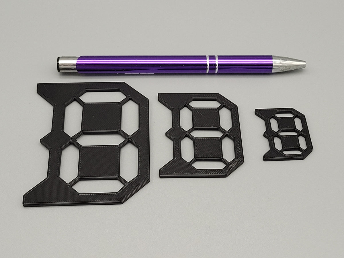 3pcs Number Mold Templates Set | DIY Painting Stencils for Wall, Furniture & Art Projects