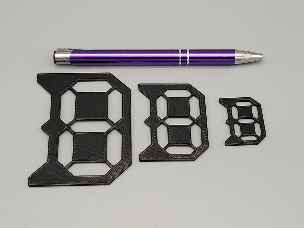 3pcs Number Mold Templates Set | DIY Painting Stencils for Wall, Furniture & Art Projects