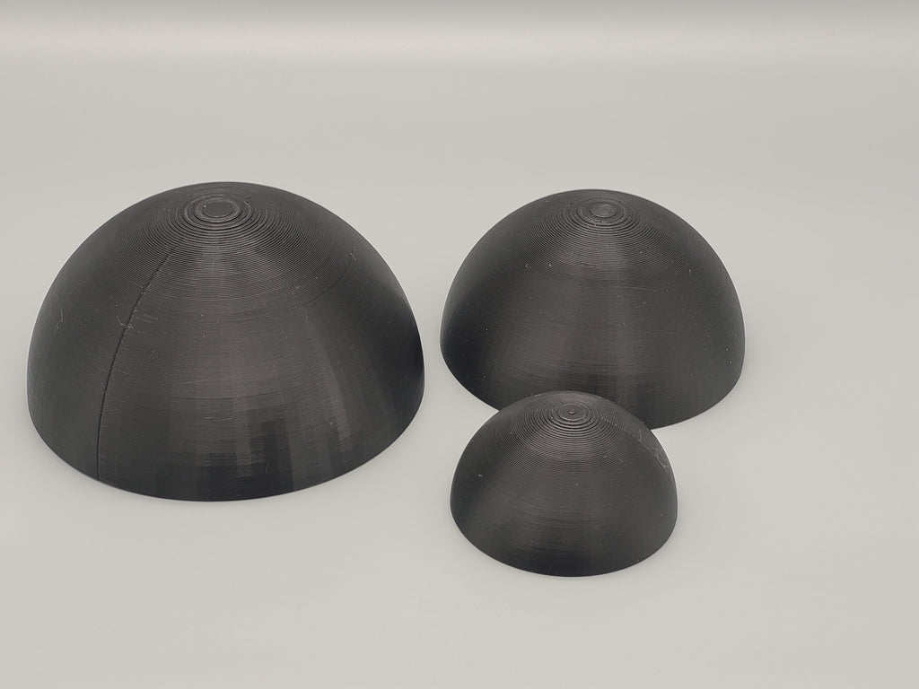 Pottery Shaping Mold Set – Hemispherical & Semi-Circular DIY Ceramic Art Tools (3 Sizes)