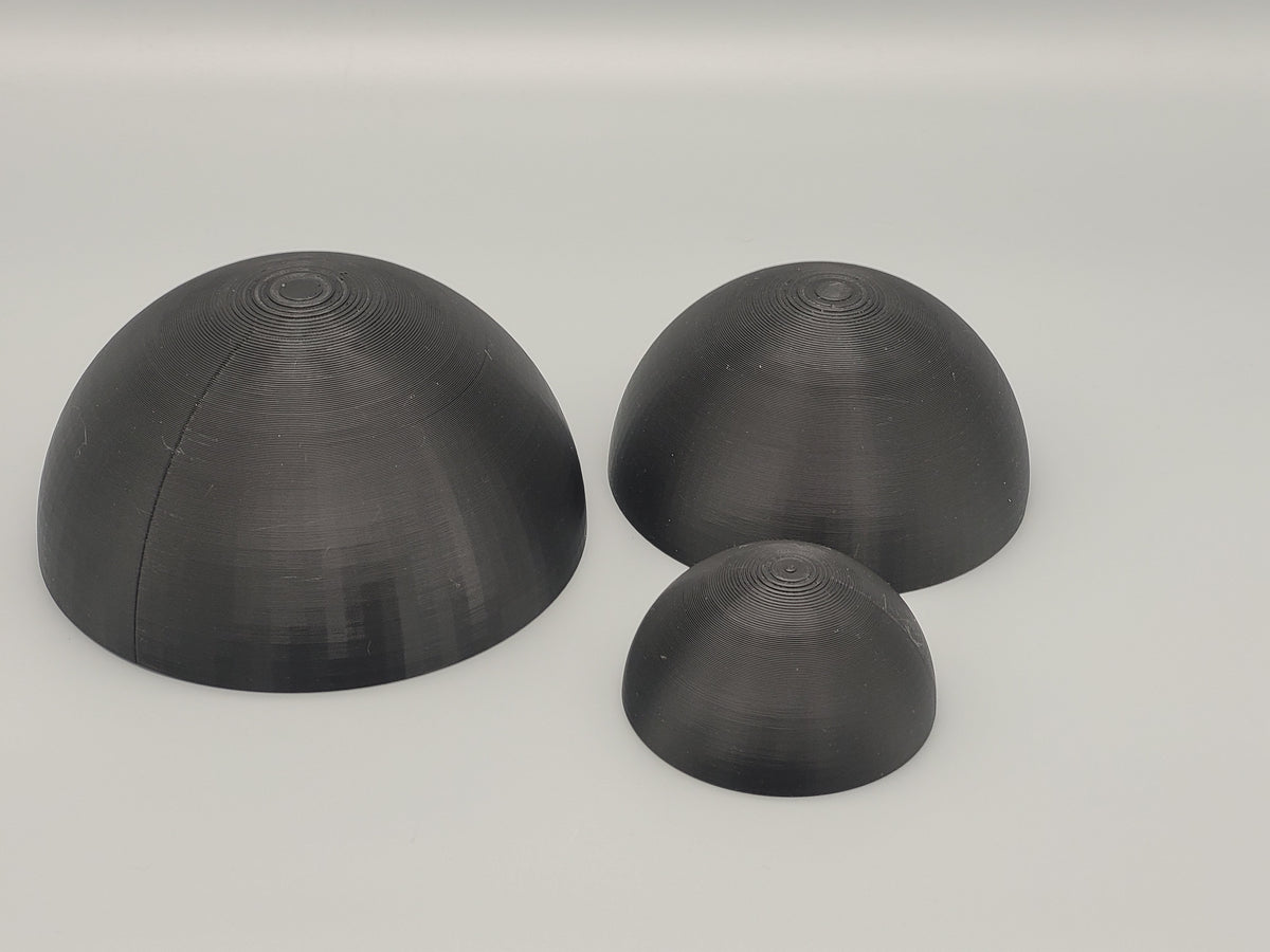 Pottery Shaping Mold Set – Hemispherical & Semi-Circular DIY Ceramic Art Tools (3 Sizes)