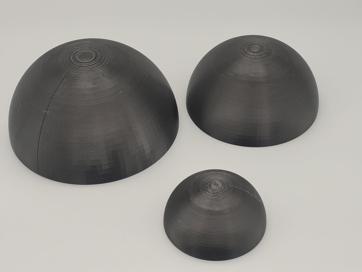 Pottery Shaping Mold Set – Hemispherical & Semi-Circular DIY Ceramic Art Tools (3 Sizes)