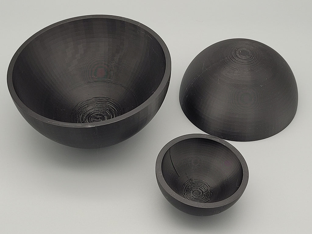 Pottery Shaping Mold Set – Hemispherical & Semi-Circular DIY Ceramic Art Tools (3 Sizes)