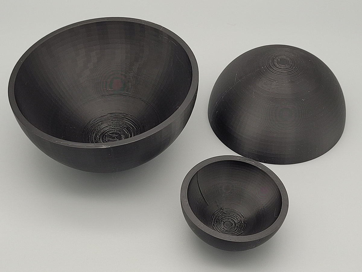 Pottery Shaping Mold Set – Hemispherical & Semi-Circular DIY Ceramic Art Tools (3 Sizes)