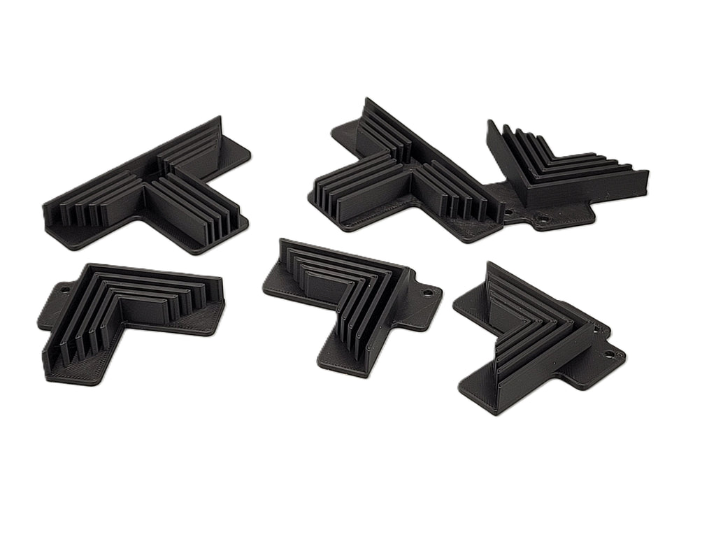 Corner Divider Assembly Clamps – Gift Box Making Tools – Chipboard Bookbinding Guide Set (6 pcs)