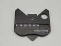 Radius Measuring Gauge 0–50mm | Plastic Fillet & Corner Radius Tool for Engineering, Machining