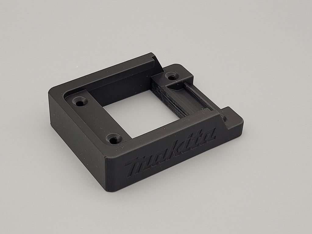 Wall Mounted Makita Battery Holder – Single Battery Storage Bracket