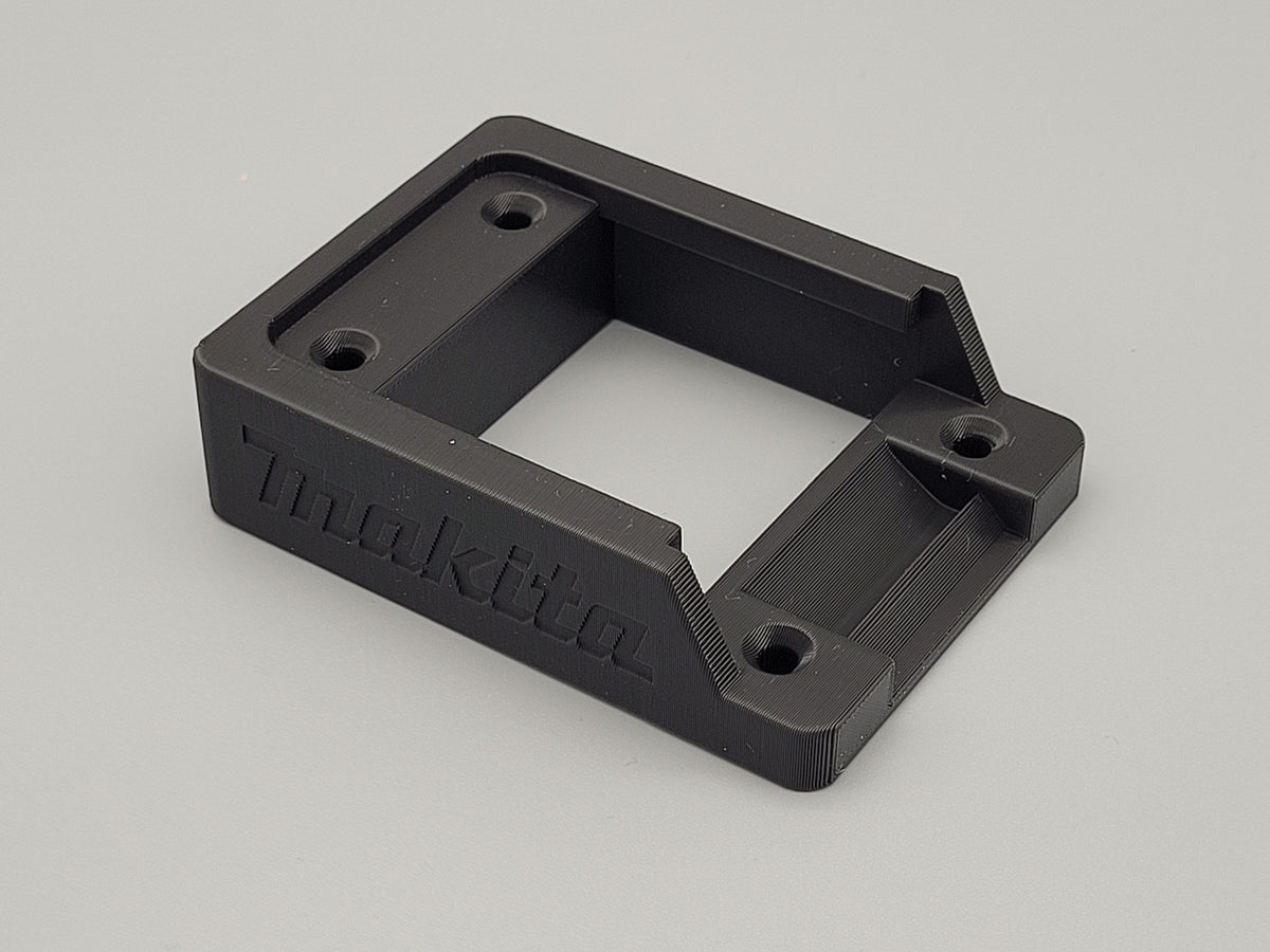 Wall Mounted Makita Battery Holder – Single Battery Storage Bracket