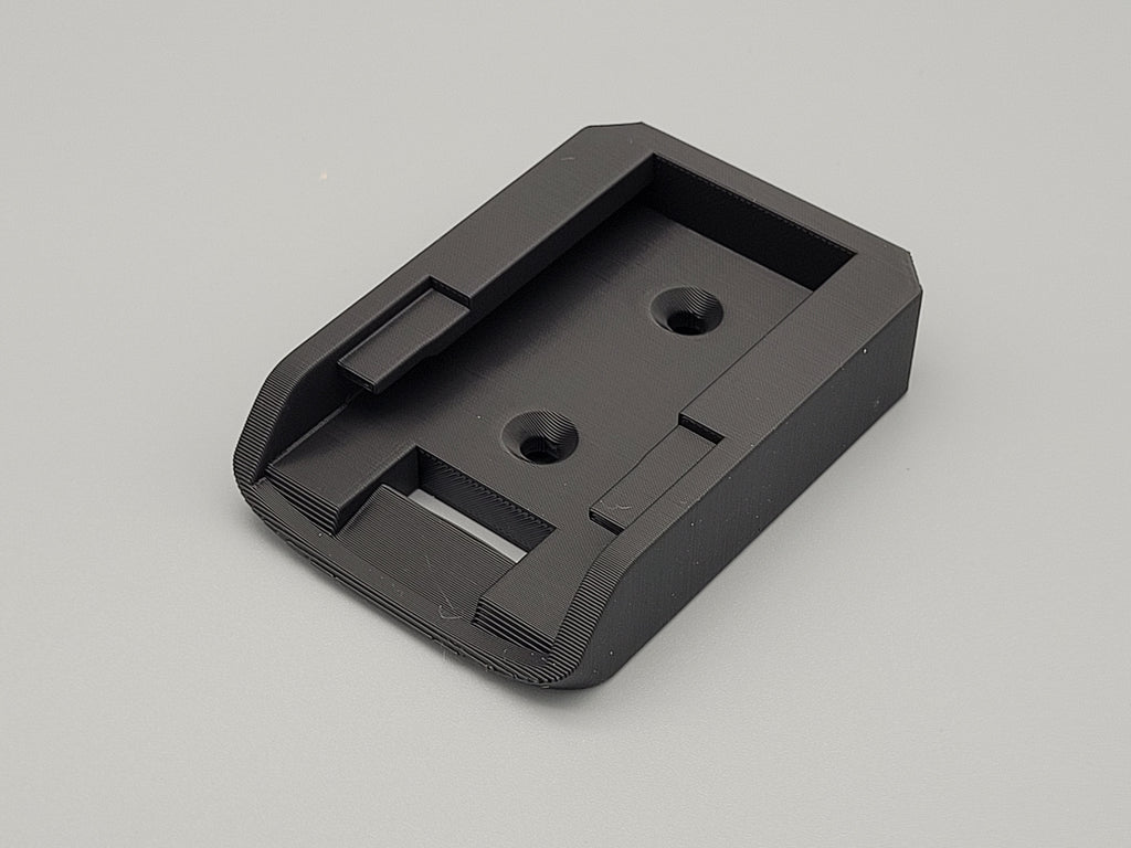 Wall Mounted Dewalt Battery Holder – Single Battery Storage Bracket