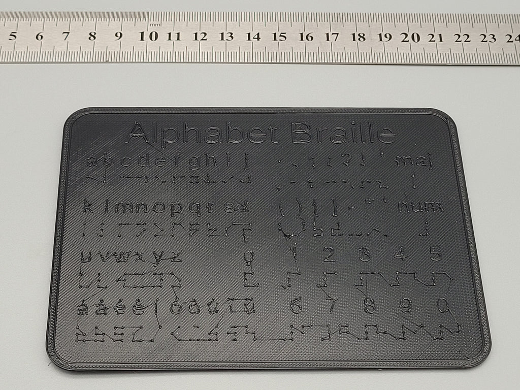 Braille Alphabet Learning Tablet – Educational Tool for Kids & Beginners