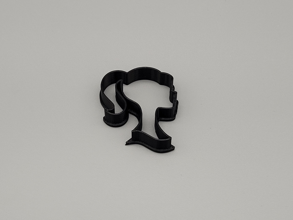 Barbie Head Cookie Cutter – Kids Baking & Fondant Mold