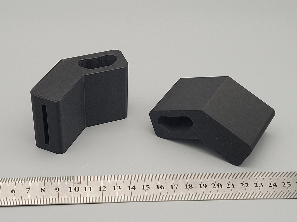 Rail Bracket Set Compatible with Packout™ System – Fits Flat Bar up to 37 × 3 mm (1.46″ × 0.12″)