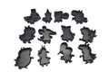 Peppa Pig Themed Stamp & Cutter Set (12-Piece) | Kids Craft & Baking Shapes