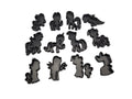 My Little Pony Themed Stamp & Cutter Set (12-Piece) | Kids Craft & Baking Shapes