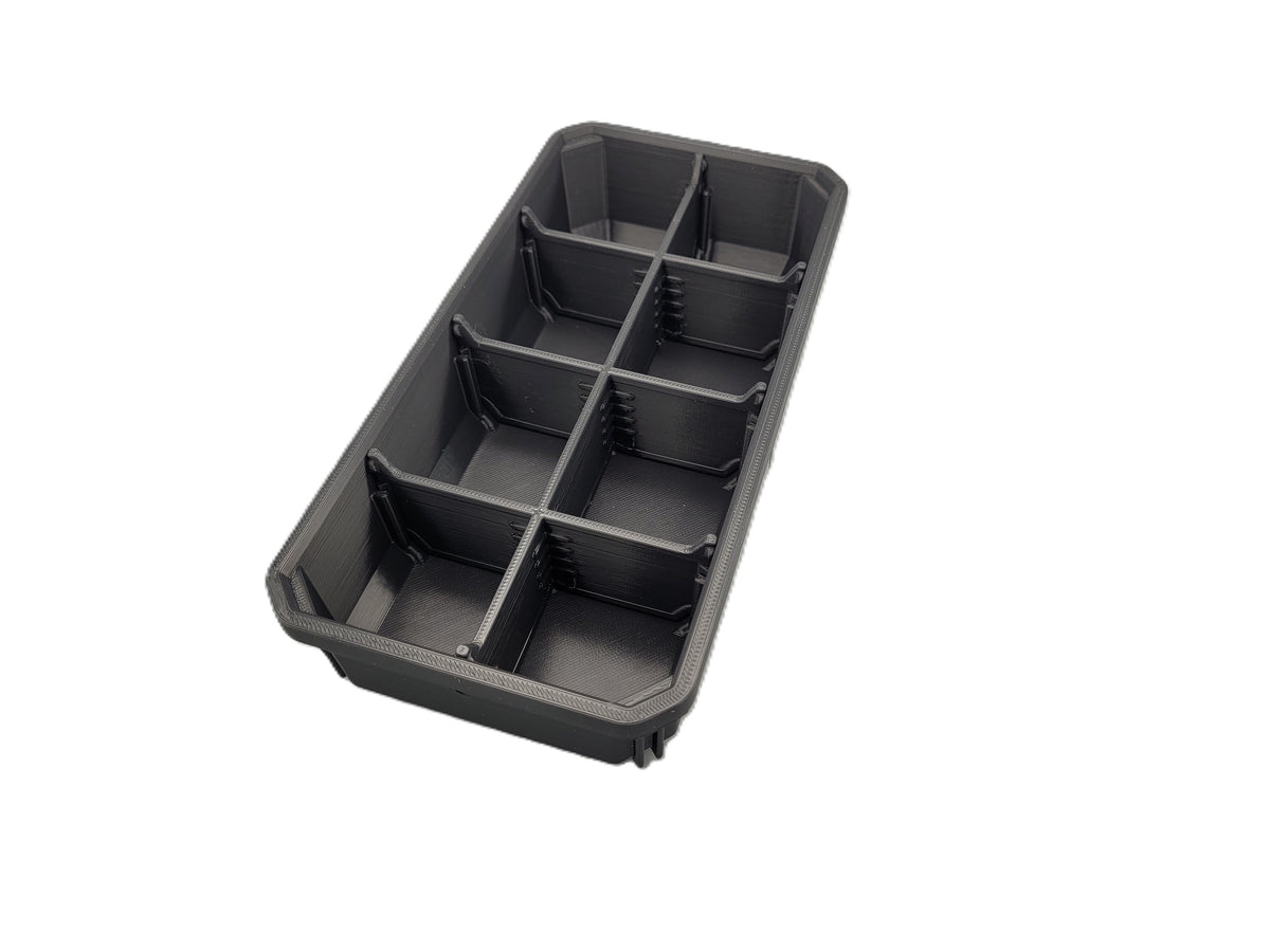 Milwaukee Packout Low Profile Organizer Compatible Containers & Dividers – Modular Storage Bins Set – Toolbox Organization System