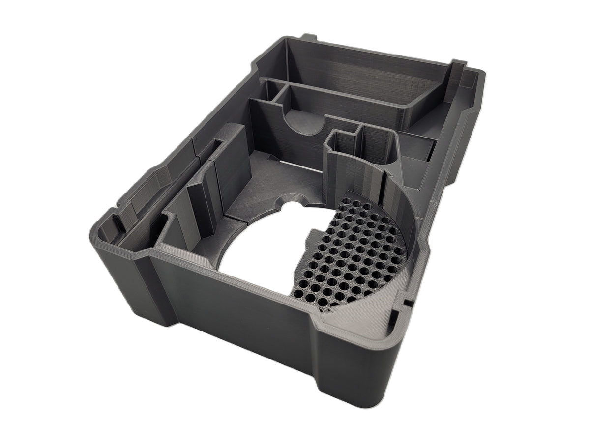 Milwaukee Packout Compact Organizer Router Insert + Blank Insert | Custom Plastic Tool Box Insert | Packout Storage Divider