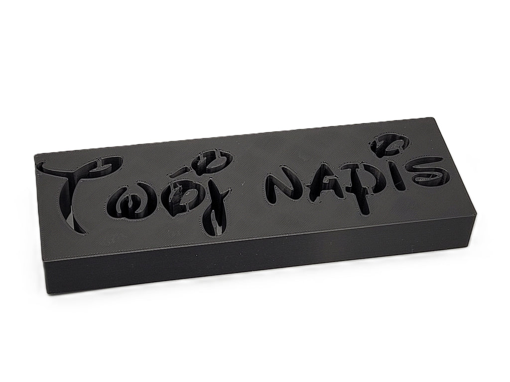 Custom Name Sign for Desk | Personalised Office Name Plate | Teacher Gift | Custom Text Decor | Kids Room Name | Unique Gift Idea