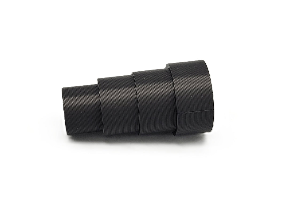 24–38 mm Thermoplastic Adapter Reducer for Vacuum Hoses & Power Tools