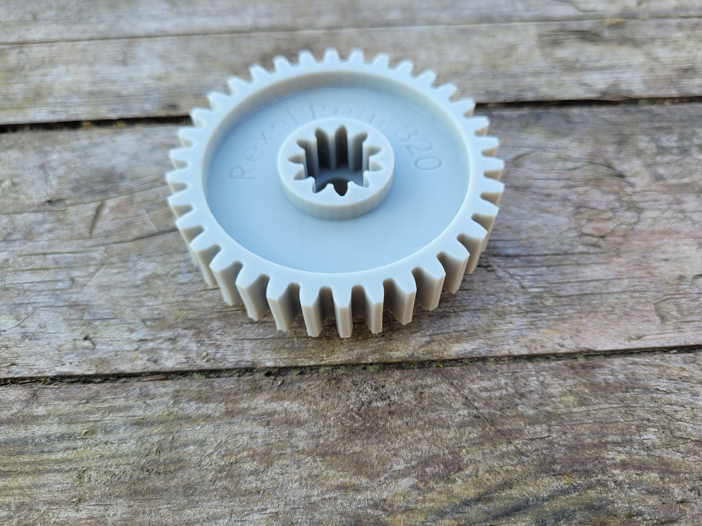 Rexel Rem 820 shredder secondary gear with metal gear socket