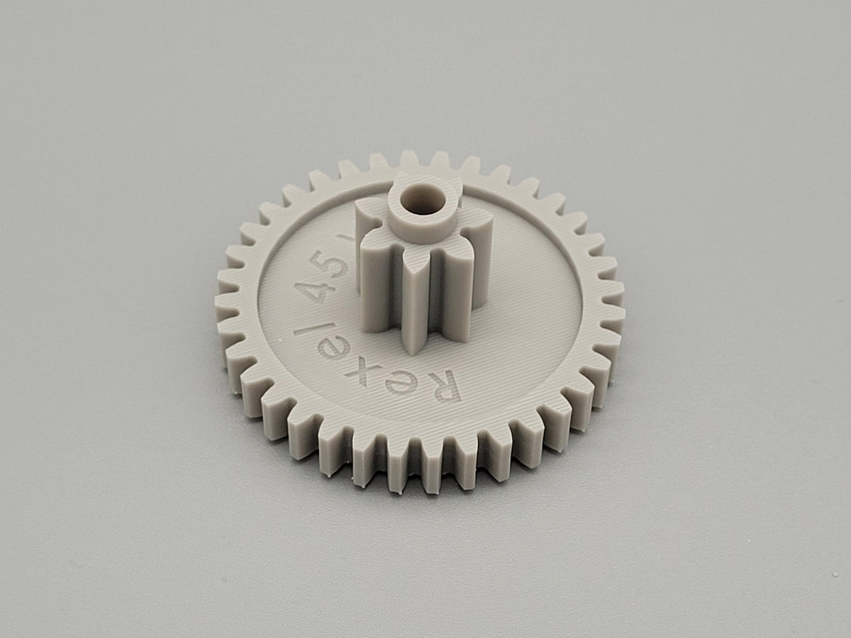 Rexel optimum autofeed+ 45x 50x shredder gear with metal gear socket