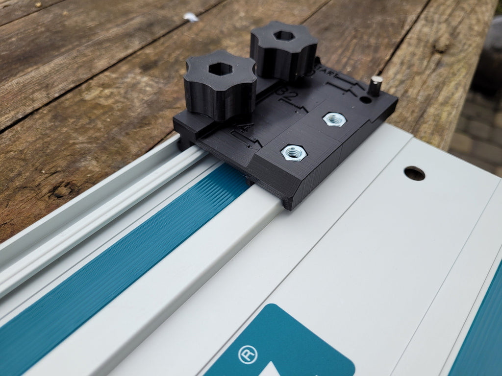 Drilling template for makita rails, circular saw, router 32mm LR 32 LR32