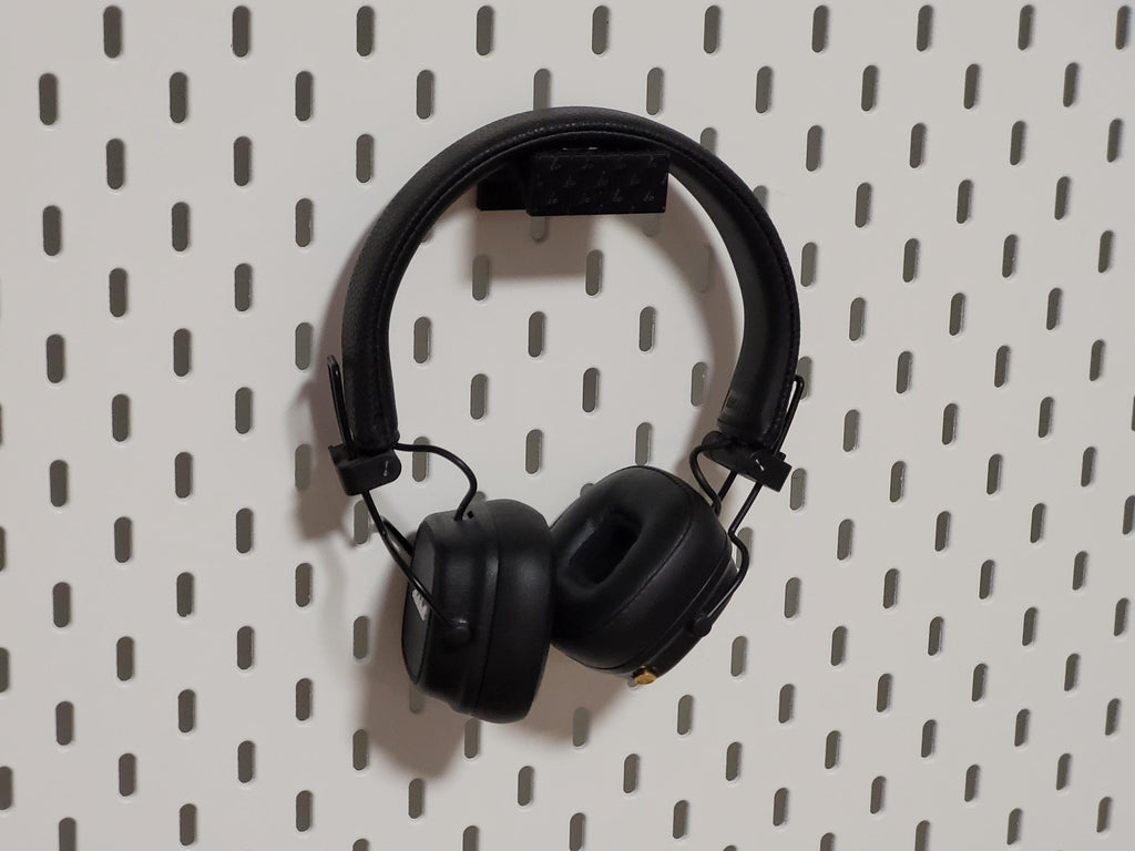 Headphone Mount for IKEA Skådis Pegboard | Desk Organizer Hook