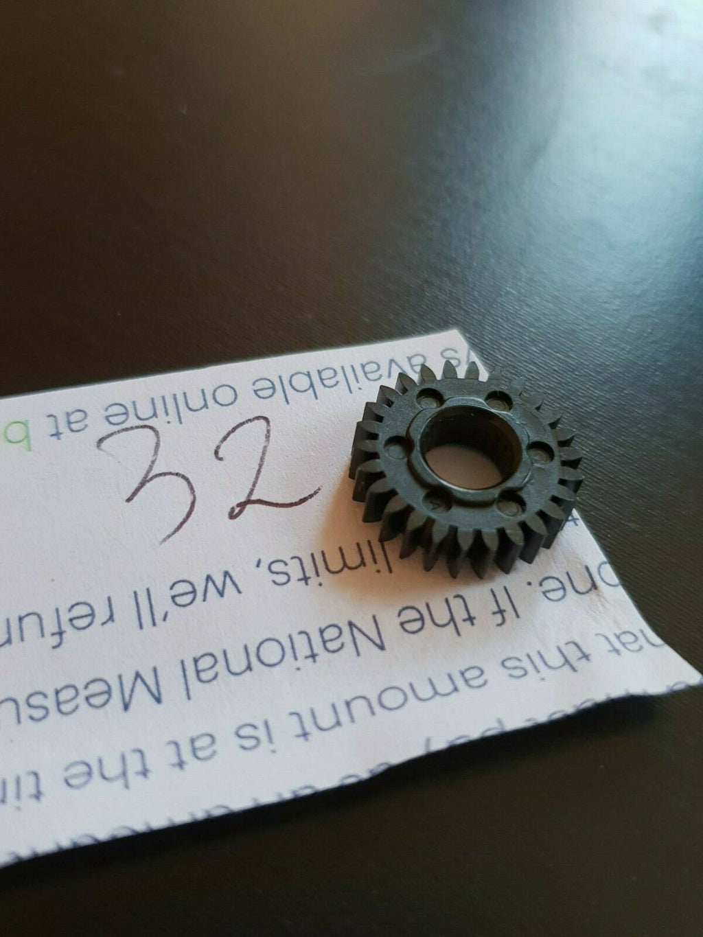 Hp photosmart c7280 part gear 2 pieces
