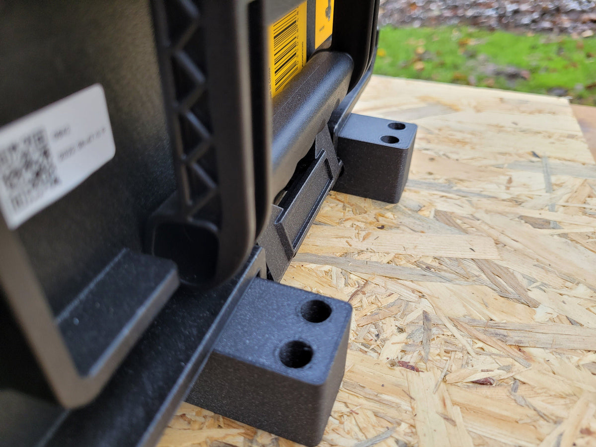 Clippable DeWalt Toughsystem 1.0 floor and wall mount (1 set)