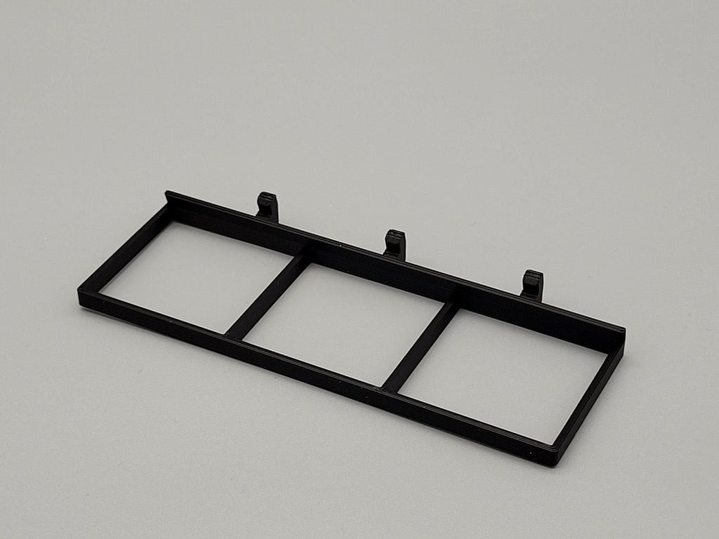 Tamiya cement Holder for IKEA Skådis – Fits 3 Bottles | Tamiya cement Compatible Organizer for Hobby & Miniature Paints