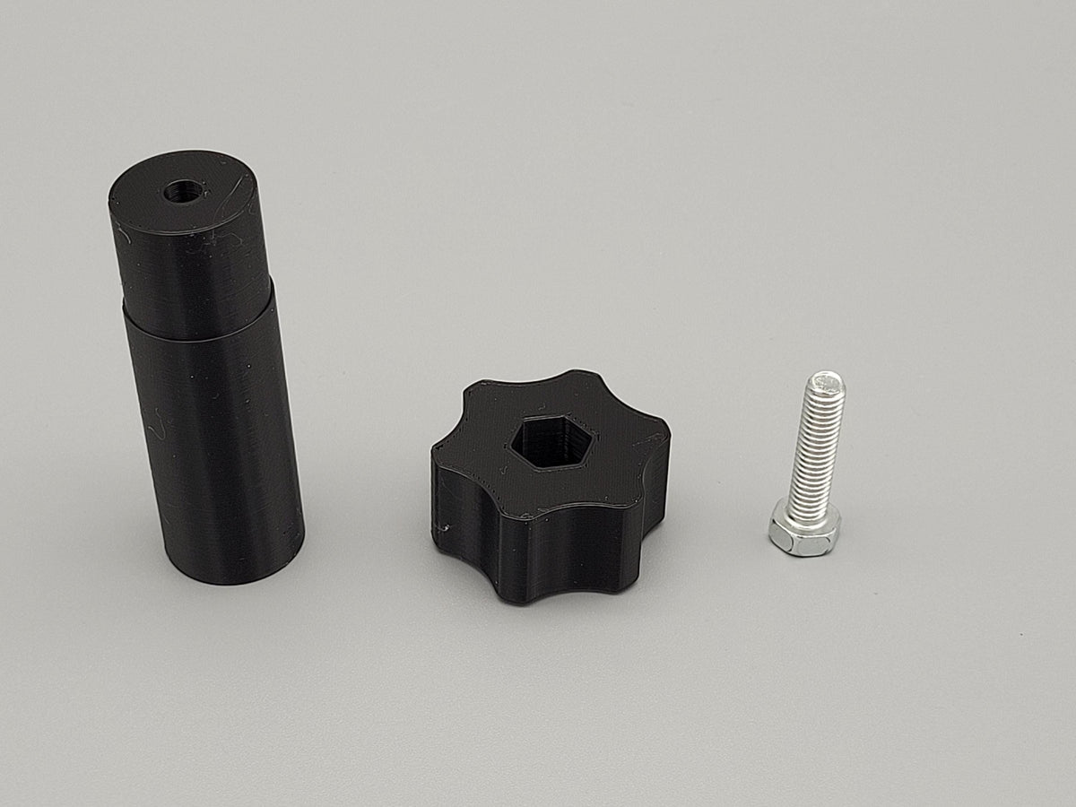 Lockable 20mm Bench Dogs with Knobs for Festool MFT, Metabo MWB 100, and Wolfcraft Master Work