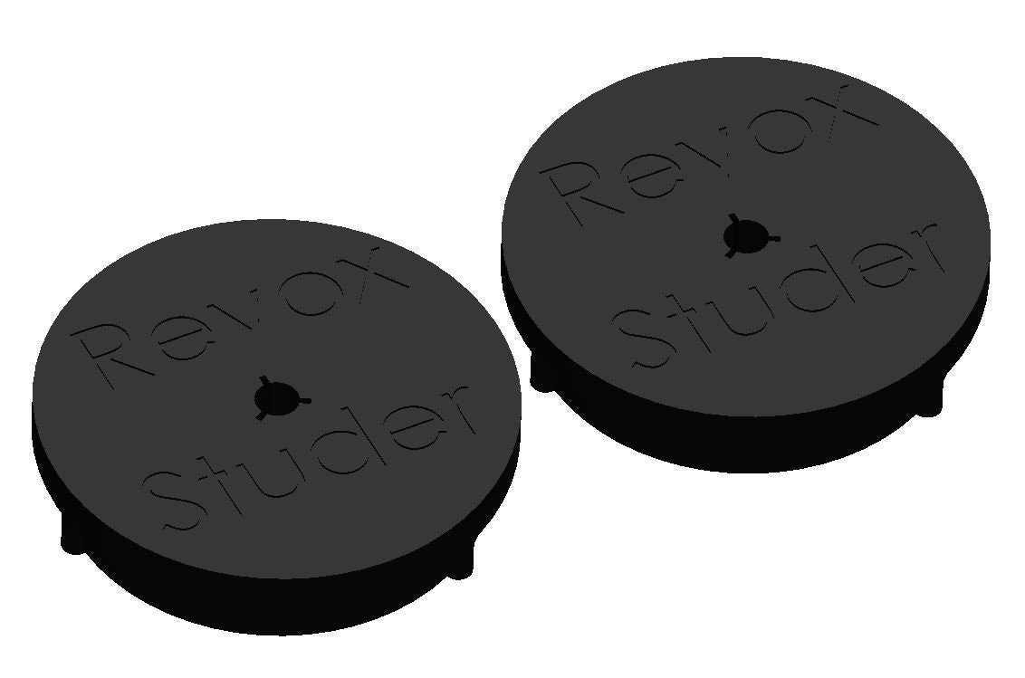 10.5" nab hub revox studer 1 pair
