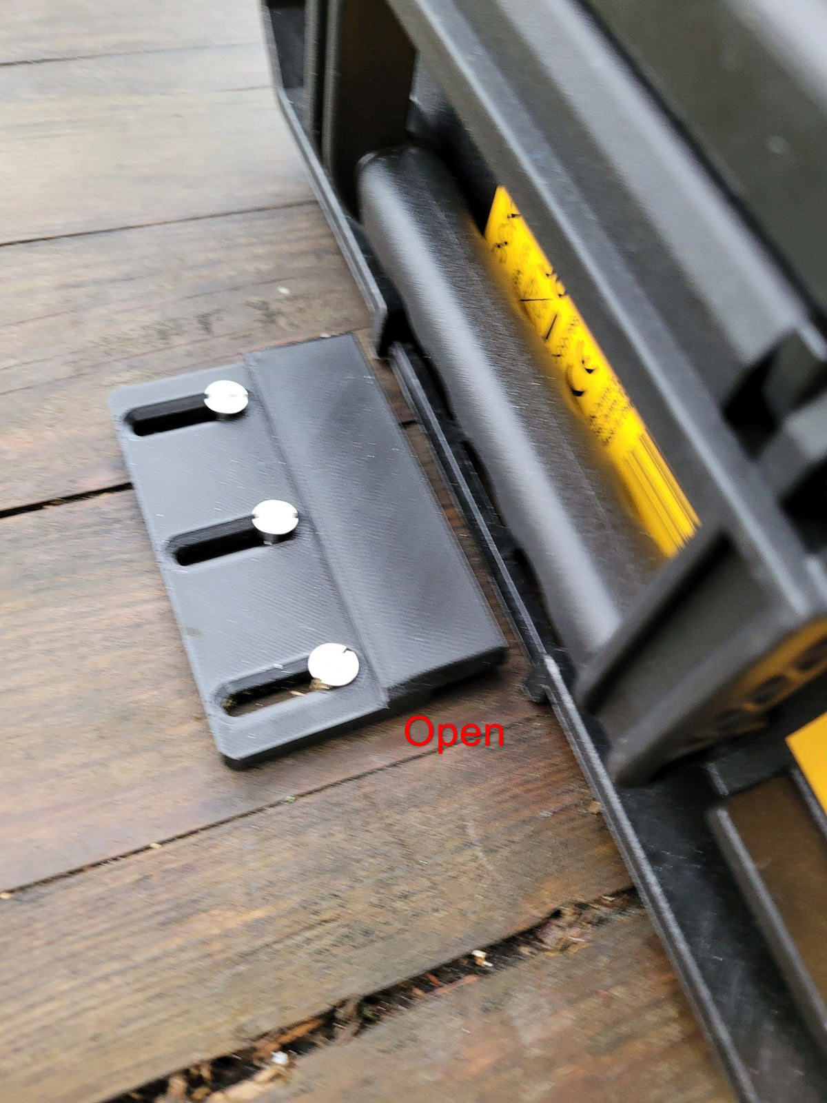 Holder mount for Dewalt Toughsystem 2.0 DXL