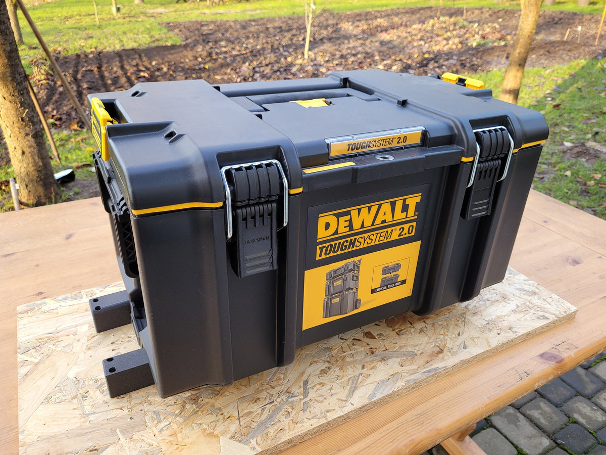 Clippable DeWalt Toughsystem 2.0 floor and wall mount (1 set)