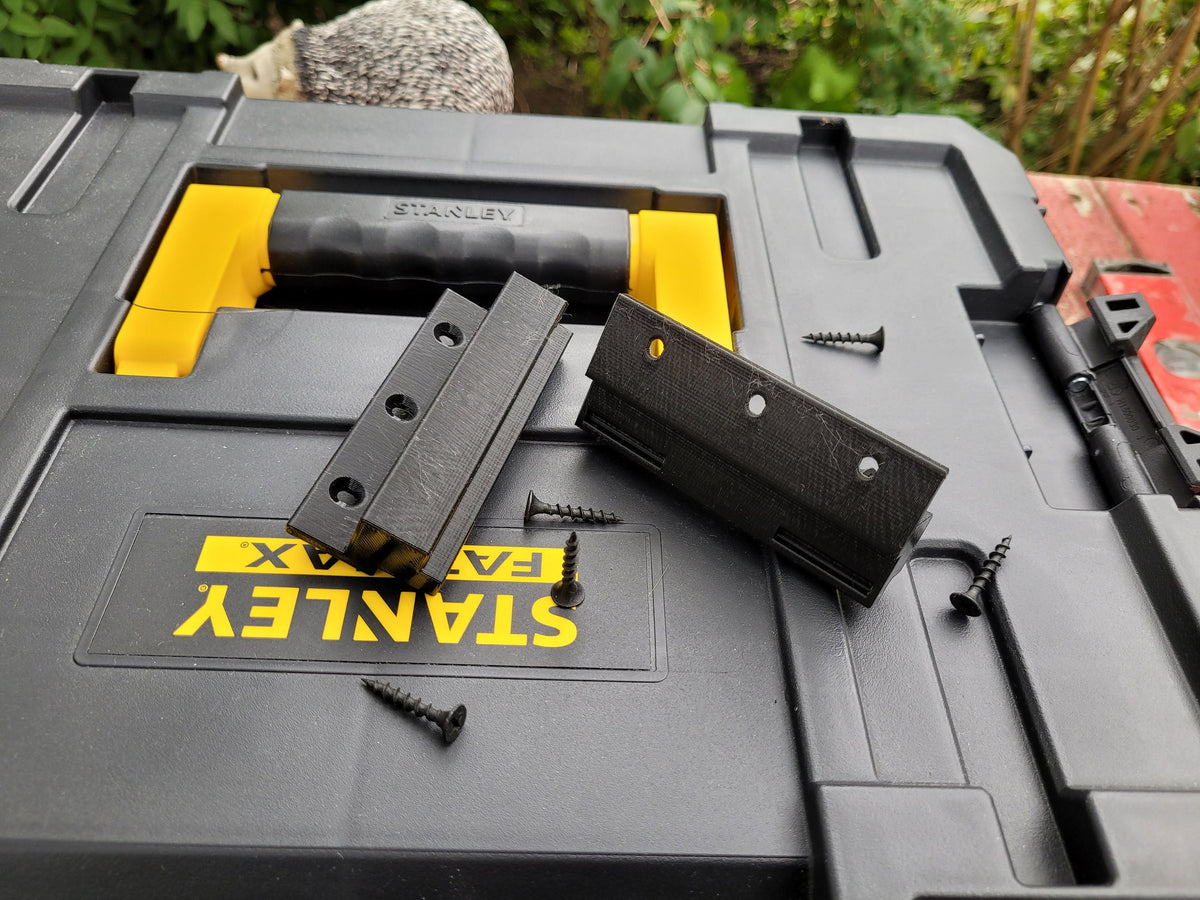 Clippable Stanley Fatmax tabletop mount