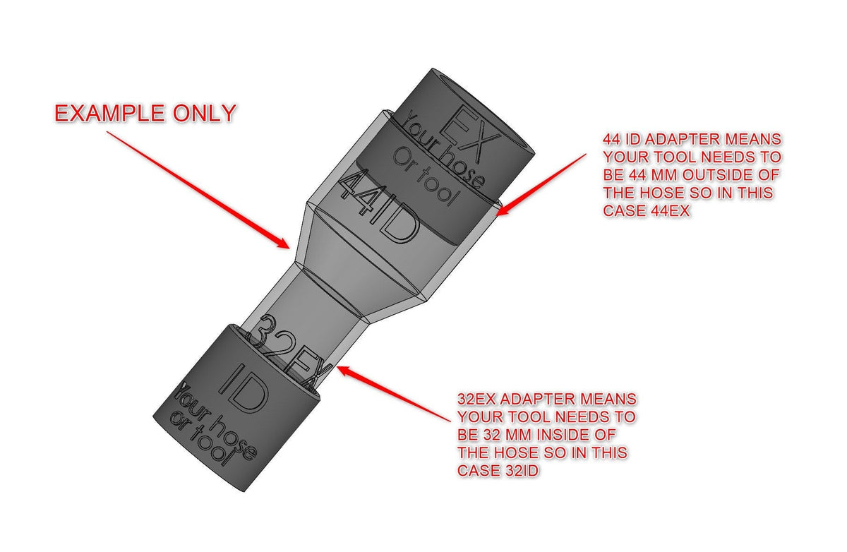 vacuum cleaner adapter for Festool RO 150 & WTS 150/7 adapter