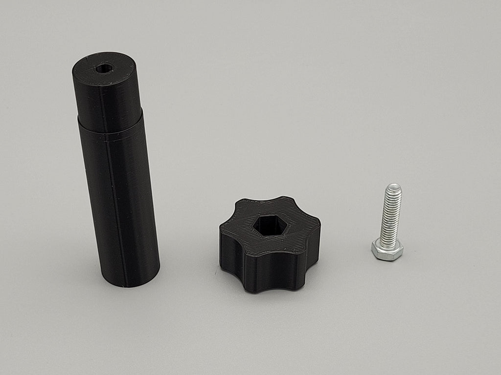Lockable 20mm Bench Dogs with Knobs for Festool MFT, Metabo MWB 100, and Wolfcraft Master Work