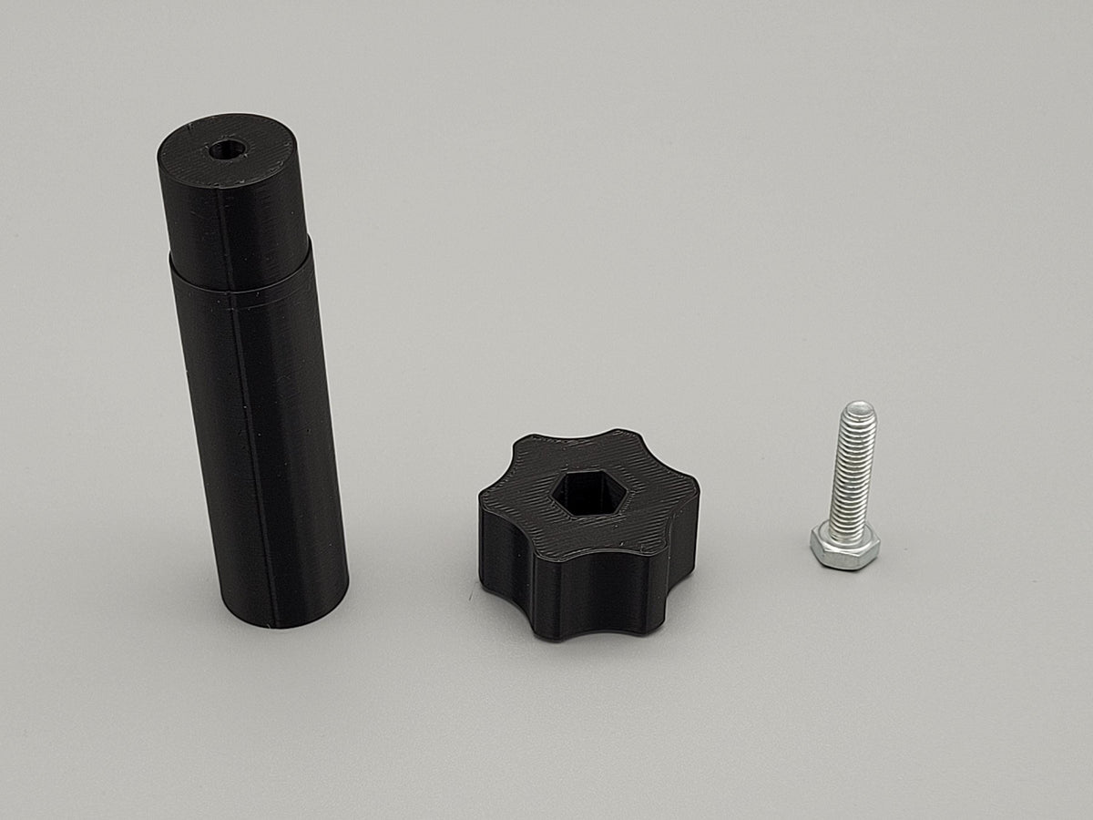 Lockable 20mm Bench Dogs with Knobs for Festool MFT, Metabo MWB 100, and Wolfcraft Master Work