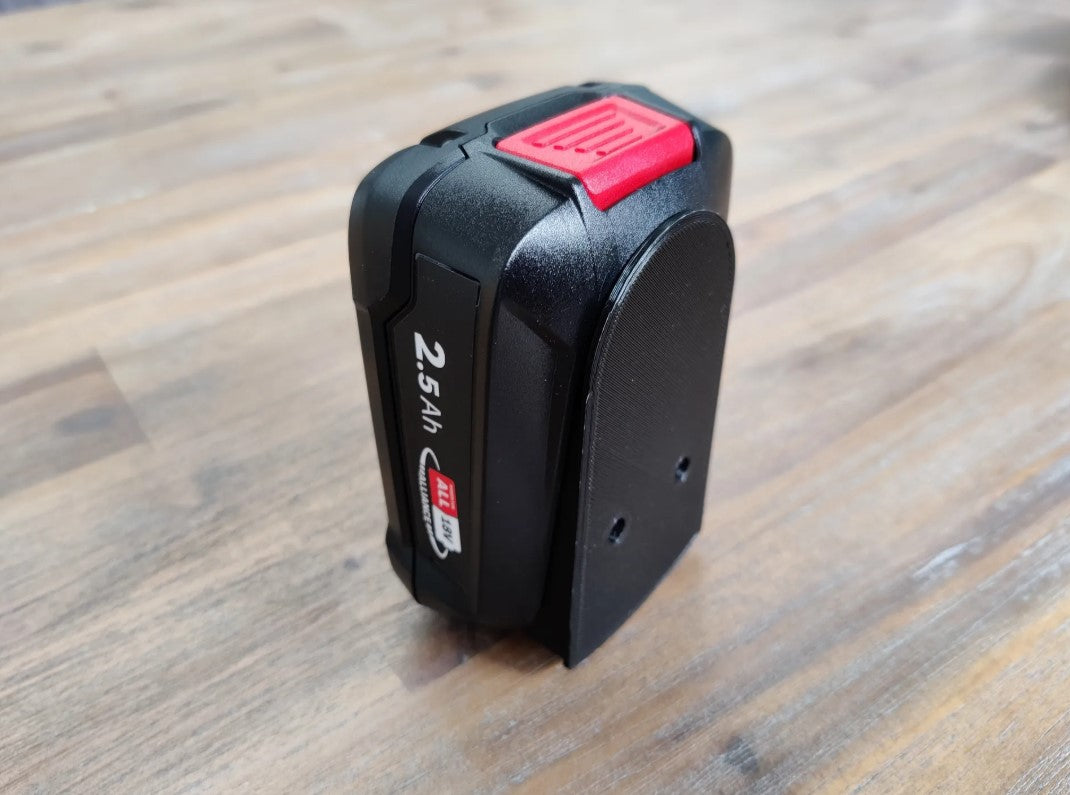 Wall Mounted Bosch Battery Holder – Single Battery Storage Bracket