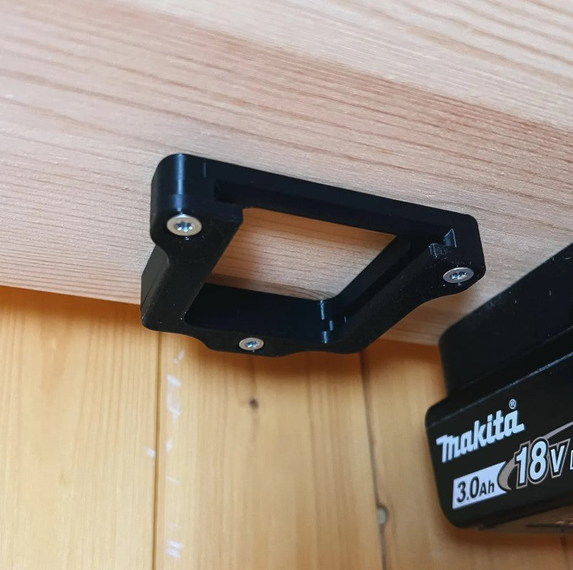 Wall Mounted Metabo Battery Holder – Single Battery Storage Bracket