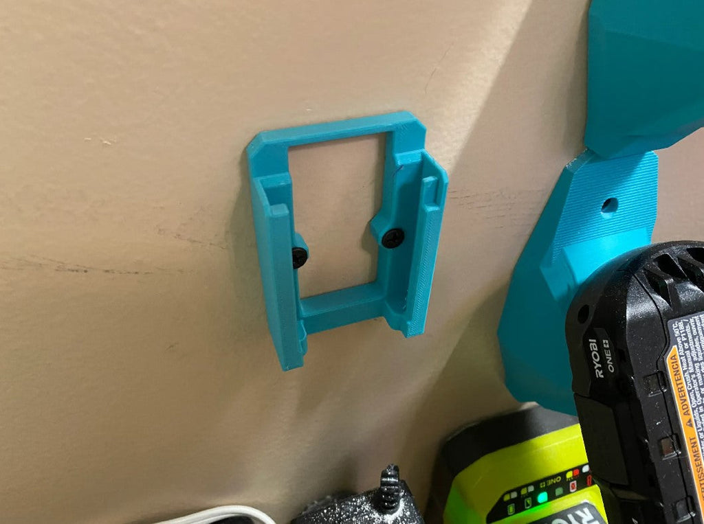 Wall Mounted Porter cable Battery Holder – Single Battery Storage Bracket