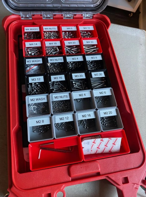 Low-Profile Organizer Insert Set Compatible with Packout™ Compact Organizer