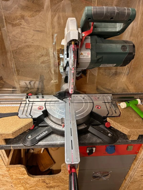 Metabo KGS 254M Zero Clearance Insert Plate – Precision Miter Saw Table Insert Replacement