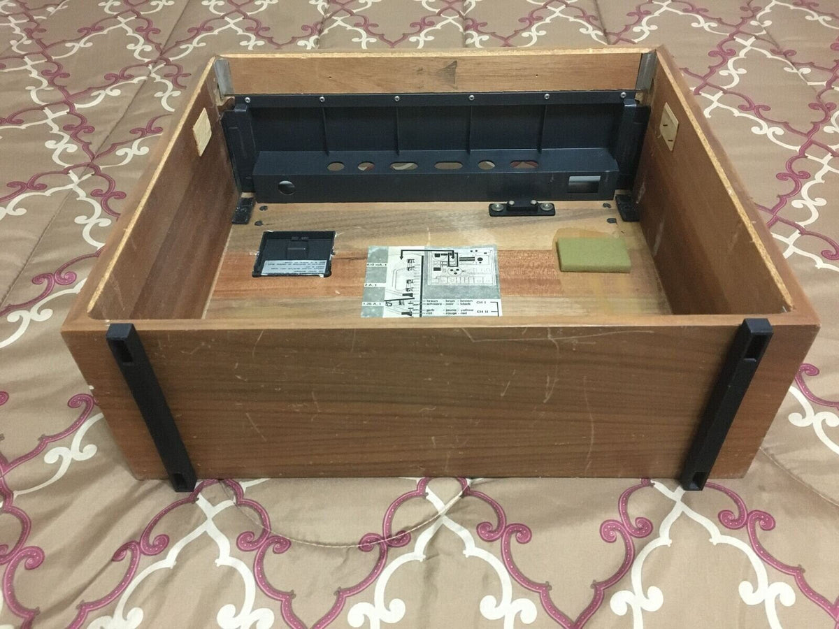 Revox a77 foot bottom wooden case 2 pieces