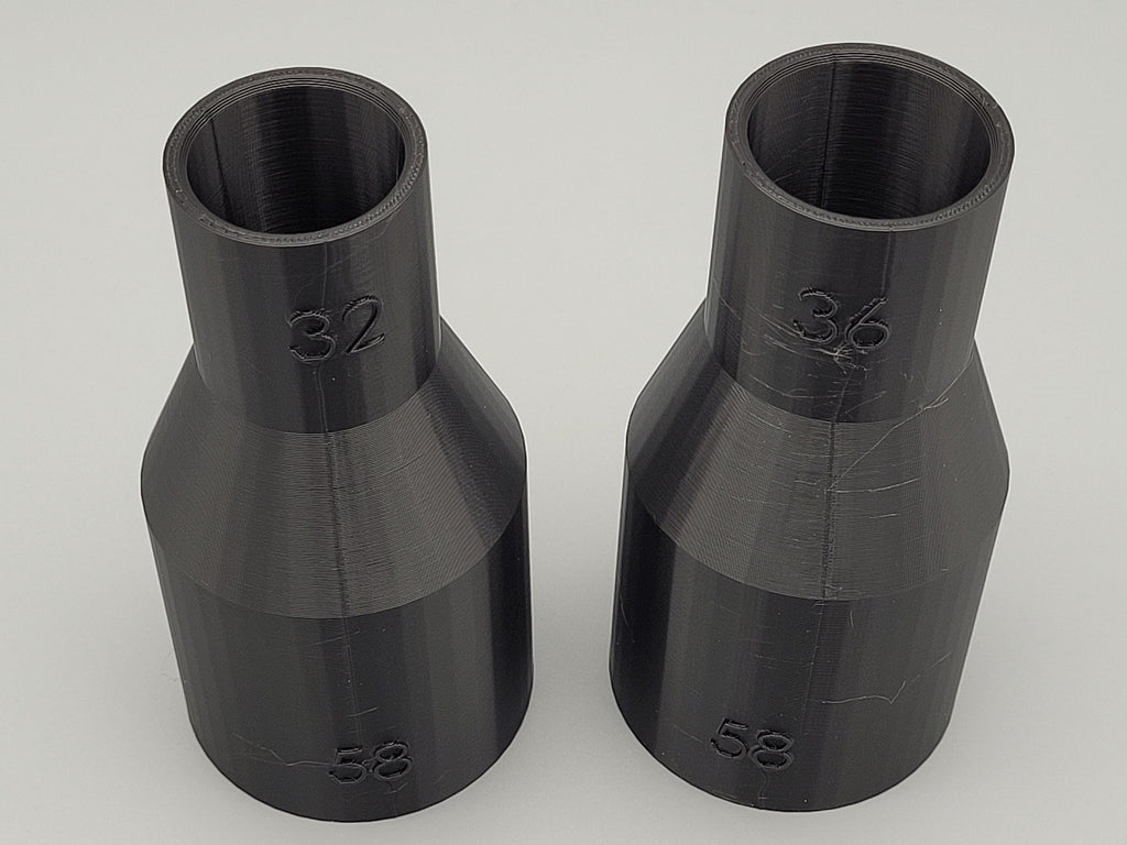 Festool 58 to 36 and 32 mm vacuum cleaner adapters
