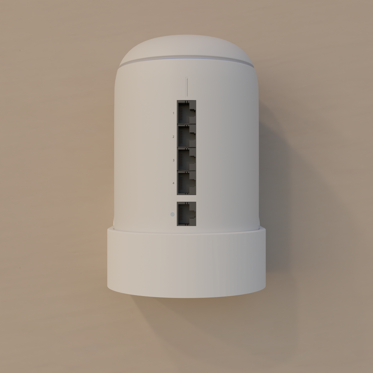 Wall bracket for Ubiquiti Unifi Dream Machine and router