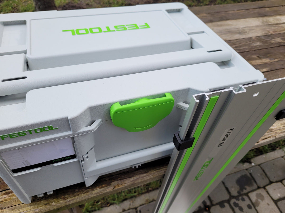 Festool rail holder for systainer