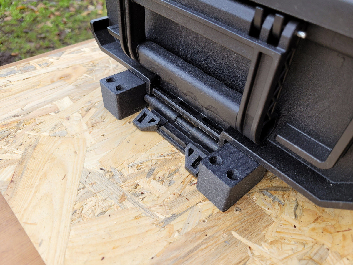 Clippable DeWalt Toughsystem 1.0 floor and wall mount (1 set)